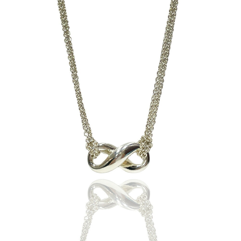 Tiffany Infinity Necklace Silver
